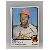 1973 Topps Bob Gibson 190 Corners/Edges/Surface