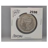 1896 90% Silv Morgan $1 Dollar