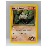 Pokï¿½mon 2000 1st Edition Brockï¿½s Mankey 67 *LP