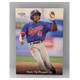 1994 UD Top Prospect Vladimir Guerrero RC Corners