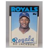 1986 Topps Traded Bo Jackson #50T Edges