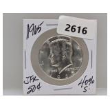 1965 40% Silv JFK Half $1 Dollar