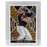 2025 Topps Update Black Gold James Wood RC #BG-3
