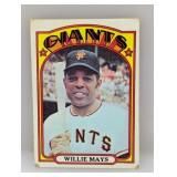 1972 Topps Willie Mays #49 discolor/Corners/Edges