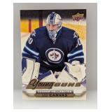 2015 UD Young Guns Connor Hellebuyck Canvas C104
