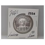 2021 1oz .999 Lakota Round