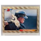 1992 Bowman Gold Foil Frank Thomas #551