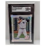 2020 Jasson Dominguez Bowman Chrome Ref SGC 10