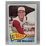 1965 Topps Jim Maloney HN Edges/Corners/Surface