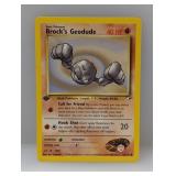 Pokï¿½mon 2000 1st Edition Brockï¿½s Geodude 66