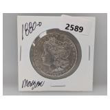 1880-O 90% Silv Morgan $1 Dollar