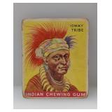 1933 Goudey Gum Warrior of the Ioway Tribe Damage