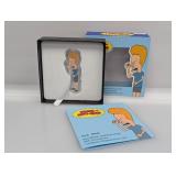 1oz .999 Silv Beavis & Butthead Shaped Coin