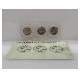 1980 Susan B Anthony $1 Souvenir Set