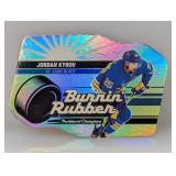 2023-24 UD Parkhurst Jordan Kyrou Burnnin Rubber