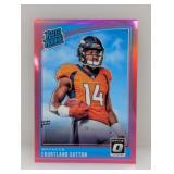 2018 Donruss Optic Rated RC Pink Courtland Sutton