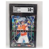 2024 NFL Prizm Prizmatic Green Wave SGC 10 Bo Nix