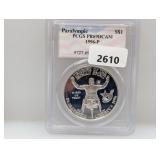 PCGS 1996-P PR69DCAM Paralympic $1