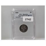 ICG 2025 Genuine Hobo Wartime Nickel