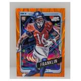2024 NFL Topps Chrome Orange /25 RC Troy Franklin