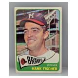 1965 Topps Hank Fischer Tuff HN 585 Corners/Edges