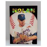 1993-1994 Sports Stars Bo Jackson Hit Nolan Ryan