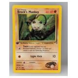 Pokï¿½mon 2000 1st Edition Brockï¿½s Mankey 67 *MP