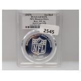 PCGS 2025 1oz .999 Silv Earl Campbell Round