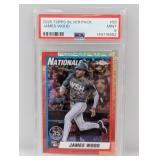 2025 Wood Topps Silver Pack Chrome Mojo Ref PSA 9