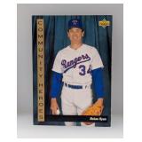 1993 UD Community Heroes Nolan Ryan #37 Edges