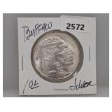 1oz .999 Silv Buffalo Round