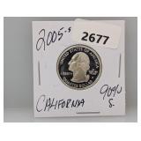 2005-S 90% Silv CA Quarter