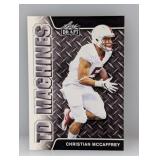 2017 Leaf #TD-02 Christian Mccaffrey RC Surface