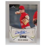 2021 Leaf Draft Nolan Gorman Autograph #1