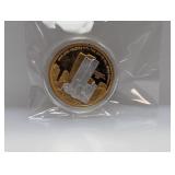 Gold Layered 9/11 Memorial Round
