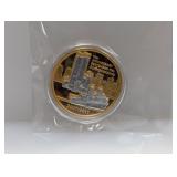 Gold Layered 9/11 Memorial Round