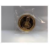 Gold Layered Air Force Memorial Round