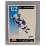 1991-1992 Score Season Leader Wayne Gretzky
