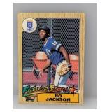 1987 Topps Future Stars Bo Jackson RC #170 Corners