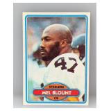 1980 Topps #155 Mel Blount HOF Stain