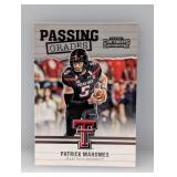 2017 Contenders Patrick Mahomes RC Passing Grades