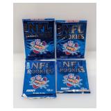 (4) 1996 Classic NFL Rookies Football Packs