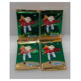 (4) Donruss 1992 The Rookies Baseball Packs