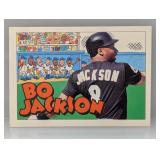 1992 Topps Kids Bo Jackson #103 Crease/Corners