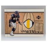 2002 NFL UD RC F/X Game Used Patch RC Junior Seau