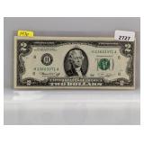 1976 $2 Fed Reserve Note
