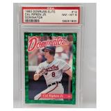 1993 Ripken Jr Donruss Elite Dominator /5000 PSA 8