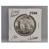 1oz .999 Silv Peace Round