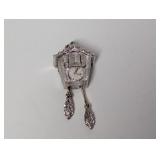 .925 Sterl Cuckoo Clock Pendant
