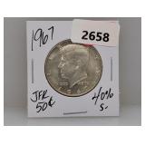 1967 40% Silv JFK Half $1 Dollar